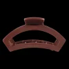 Large Teleties Open Claw Clip - Nutmeg