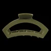 Large Teleties Open Claw Clip - Olive