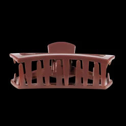 Large Teleties Open Claw Clip - Nutmeg