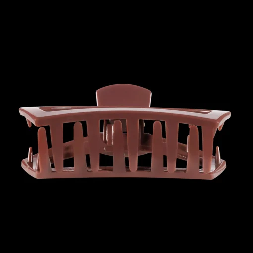 Large Teleties Open Claw Clip - Nutmeg