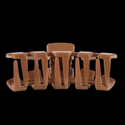 Large Teleties Open Claw Clip - Caramel