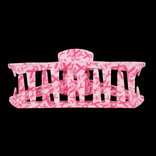 Large Teleties Open Claw Clip - Wrapped in Ribbons