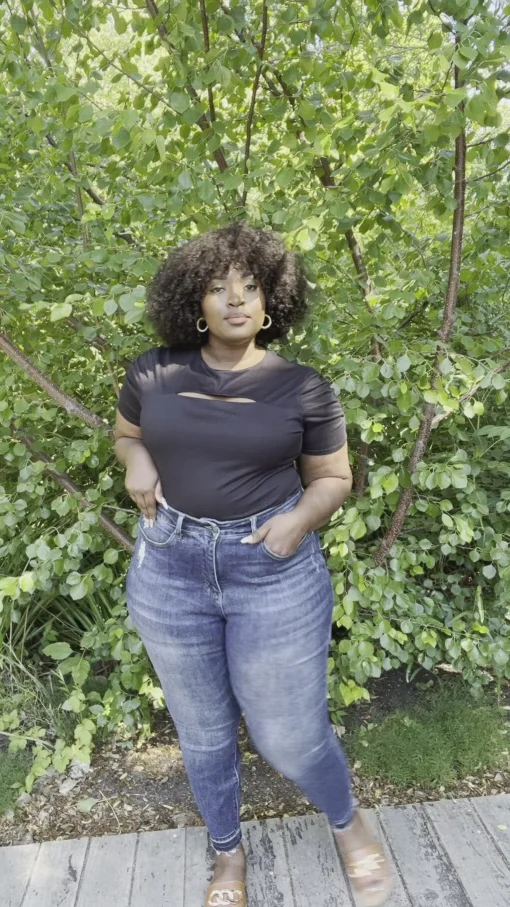 Lily Hi-Waisted Tummy Control Jeans by Judy Blue