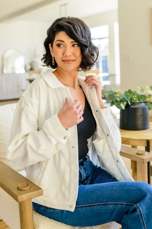 Loretta Rhinestone Fringe Jacket