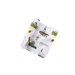 Los Angeles Baby Swaddle Blanket