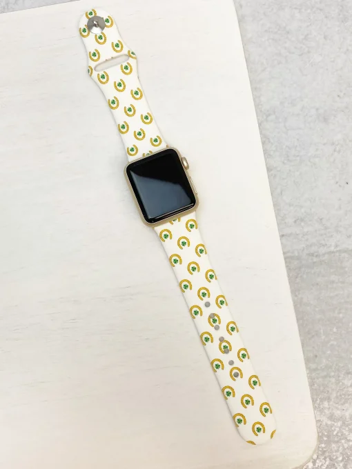 Lucky Horseshoe Silicone Smart Watch Band