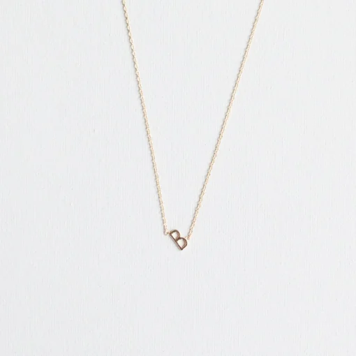 Luxe Gold Initial Necklace