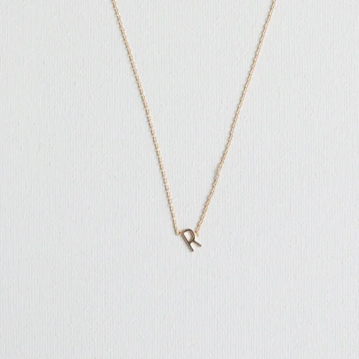 Luxe Gold Initial Necklace