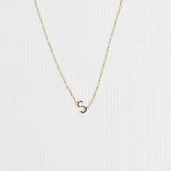 Luxe Gold Initial Necklace