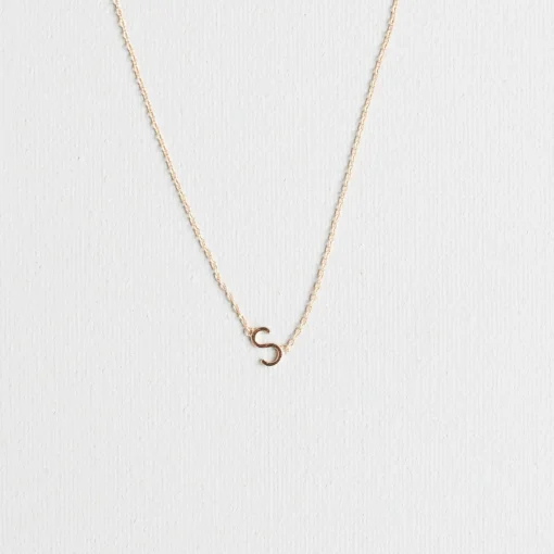 Luxe Gold Initial Necklace