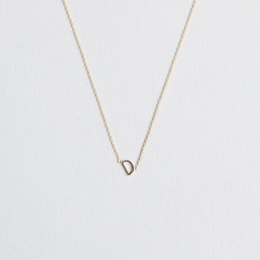 Luxe Gold Initial Necklace