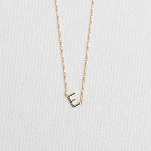 Luxe Gold Initial Necklace