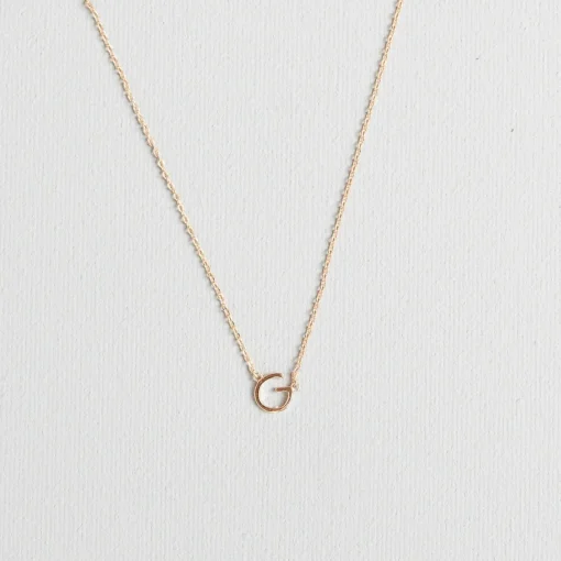 Luxe Gold Initial Necklace