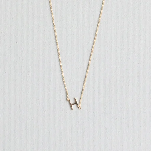 Luxe Gold Initial Necklace