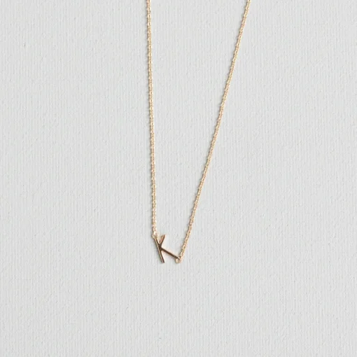 Luxe Gold Initial Necklace