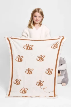 Luxury Cozy Kids Blanket - Bees