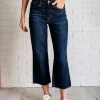 Madeline High Rise Cropped Wide Leg Jeans by Judy Blue