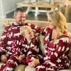 Matching Family Pajamas in Plaid Bear