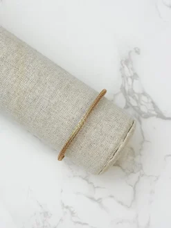 Matte Textured Bracelet - Gold