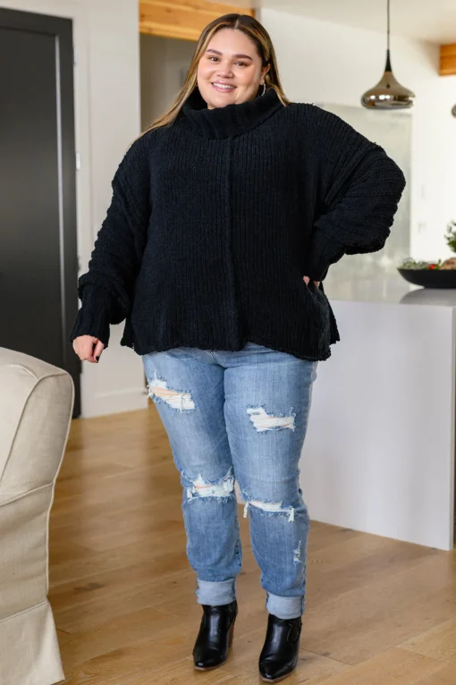 Maureen Long Sleeve Solid Knit Sweater