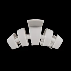 Medium Teleties Claw Clip - Silver Flames