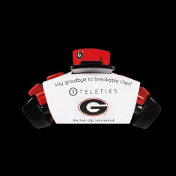 Medium Teleties Claw Clip - University of Georgia