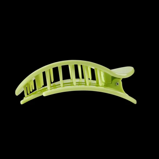 Medium Teleties Flat Oval Clip - Aloe, There!