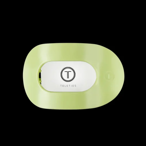 Medium Teleties Flat Oval Clip - Aloe, There!