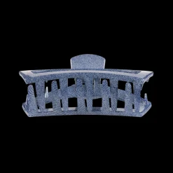 Medium Teleties Open Claw Clip - Denim