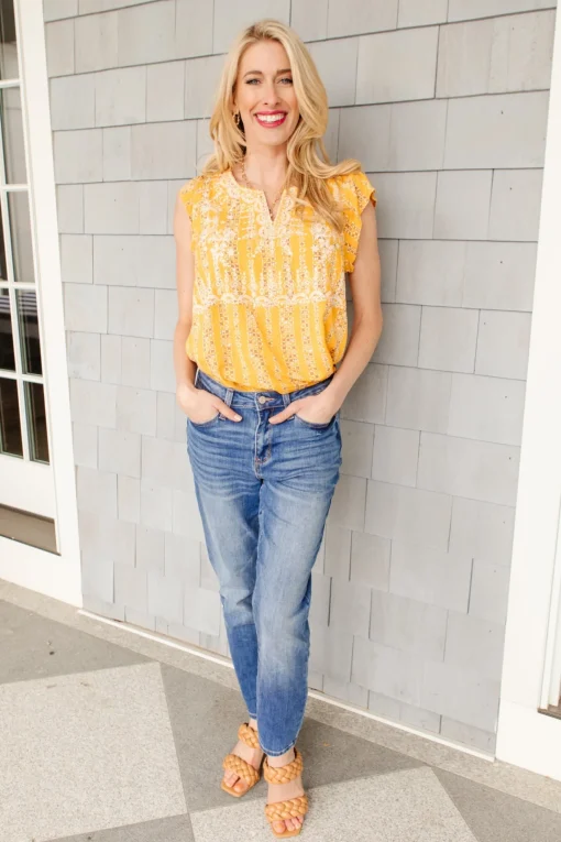 Mellow Yellow Blouse