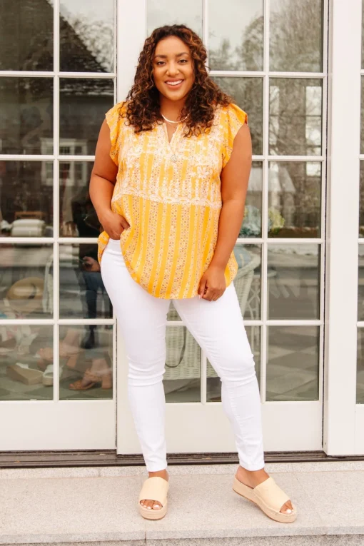 Mellow Yellow Blouse