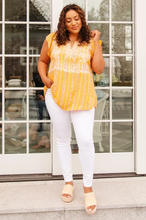 Mellow Yellow Blouse
