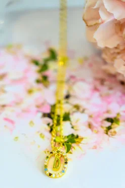 Mi Amor Gold Dipped Initial Necklace