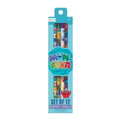 Monster Graphite Pencils - Set of 12