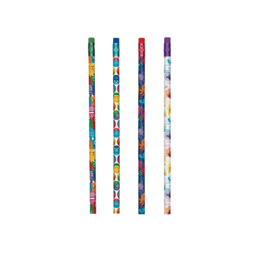 Monster Graphite Pencils - Set of 12