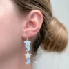 Moon & Star Dangle Earrings