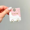 Mother of Pearl Beachy Stud Earrings