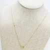 'Mrs' Pendant Necklace - Gold