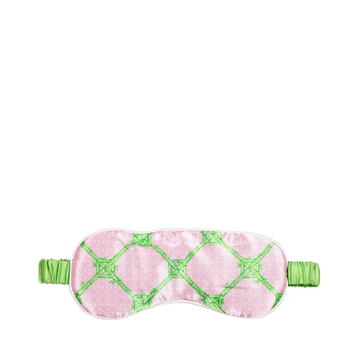 Neck Pillow and Eye Mask Set by Lilly Pulitzer - Lime Feeling Good