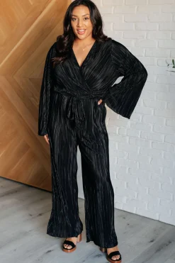 Night Out Plisse Jumpsuit
