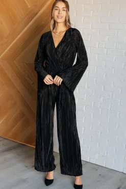 Night Out Plisse Jumpsuit