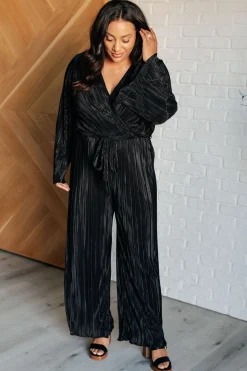 Night Out Plisse Jumpsuit