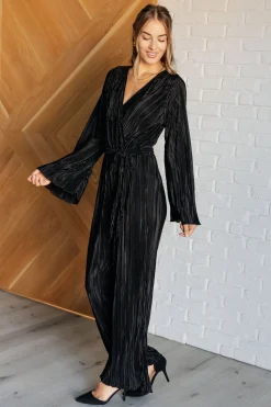 Night Out Plisse Jumpsuit