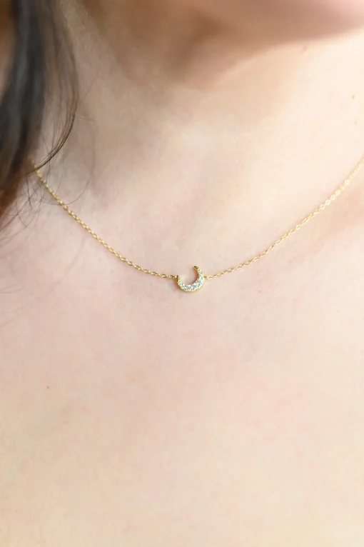 Over the Moon Necklace
