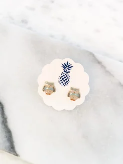 Owl Signature Enamel Studs by Prep Obsessed
