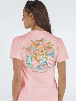 Pastel Bunny Short Sleeve Tee by Simply Southern