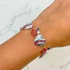 Patriotic Enamel Magnetic Bracelet