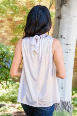 Photo Op Sleeveless Blouse