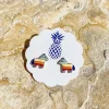 Piñata Signature Enamel Studs by Prep Obsessed
