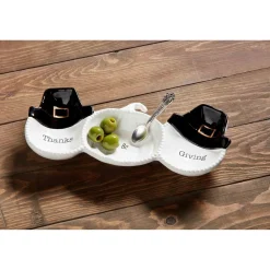 Pilgrim Tidbit Dish Set by Mud Pie